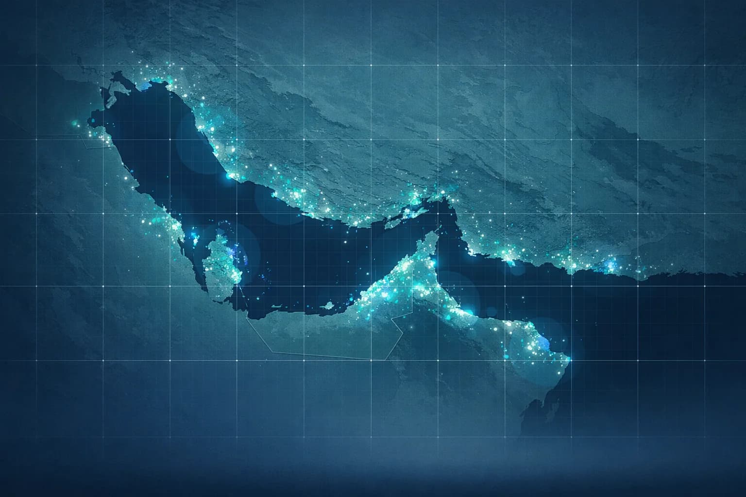 خلفية خريطة تحليلية مجردة للساحل